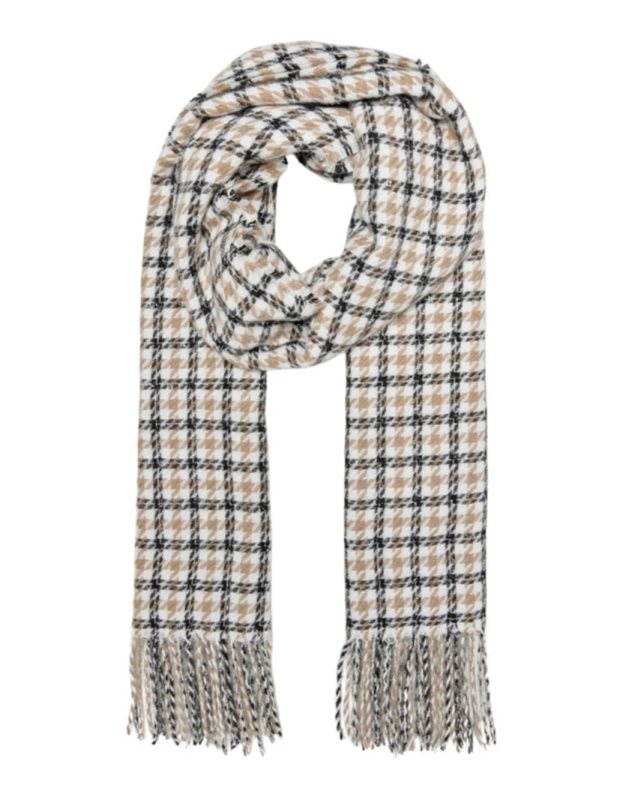 ONLMAGDALENA CHECK LUREX SCARF