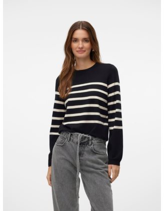 VMSABA PLAIN LS O-NECK PULLOVE