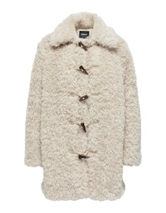 ONLVIKI FAUX FUR DUFFLE COAT O