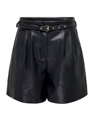 ONLHEIDI FAUX LEATHER SHORTS O