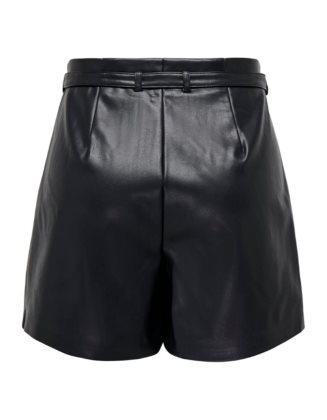 ONLHEIDI FAUX LEATHER SHORTS O