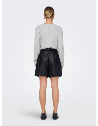 ONLHEIDI FAUX LEATHER SHORTS O