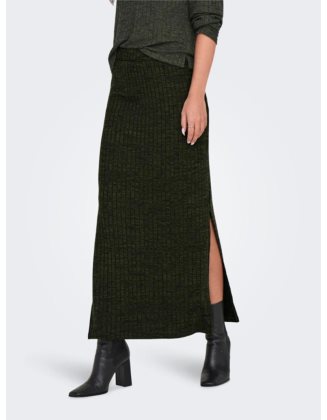 JDYINEZ MIDI RIB SKIRT JRS