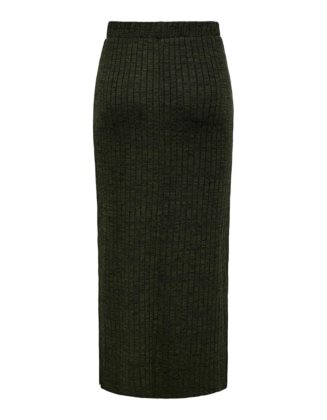 JDYINEZ MIDI RIB SKIRT JRS