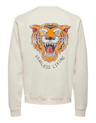 ONSMICHI LIFE REG CREW NECK SW