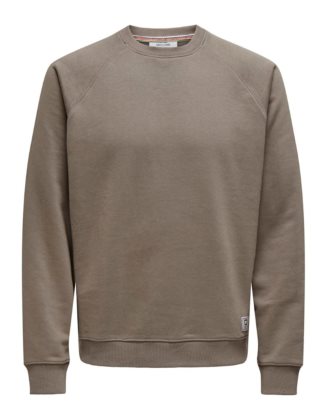 ONSMICHI LIFE REG CREW NECK SW