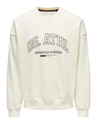 ONSALTA VTG CREW NECK SWEAT AT