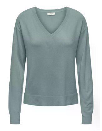 JDYBASICA L/S V-NECK PULLOVER 