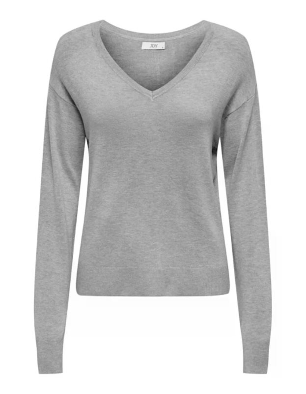 JDYBASICA L/S V-NECK PULLOVER 