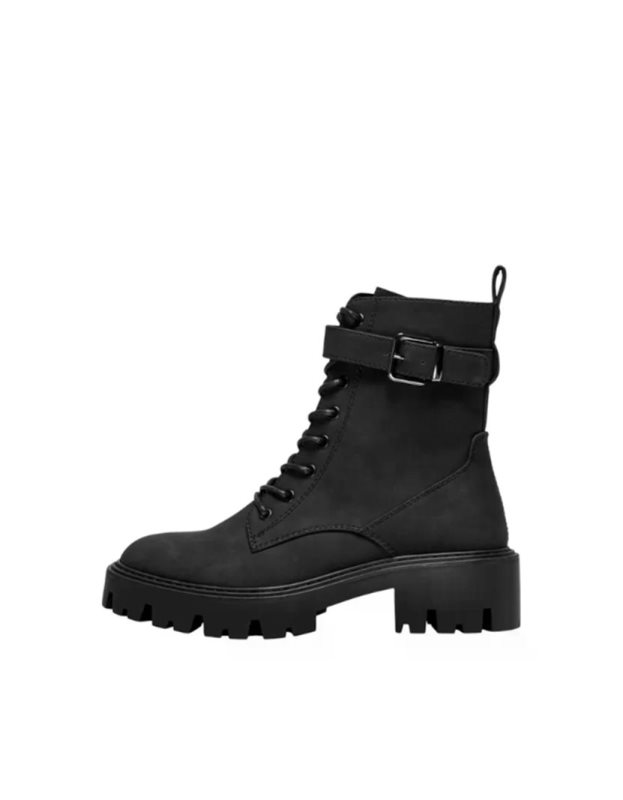 ONLBETTY-8 PU LACE UP BOOT