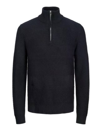 JJHUGO KNIT HALF ZIP