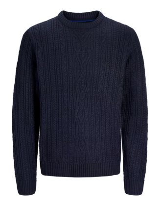 JPRBLUDIOGO CABLE KNIT LN STYD