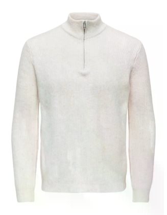 ONSTEGAN REG 5 WOOL HALF ZIP K