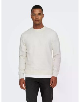 ONSREX LIFE REG 12 CREW KNIT