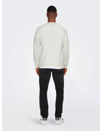 ONSREX LIFE REG 12 CREW KNIT