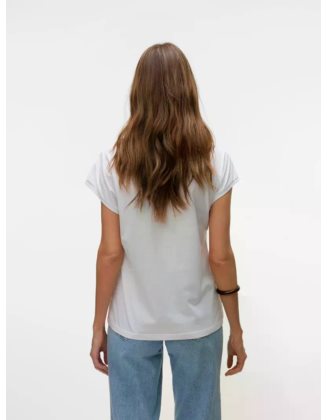 VMLUNA SS V-NECK TEE JRS NOOS