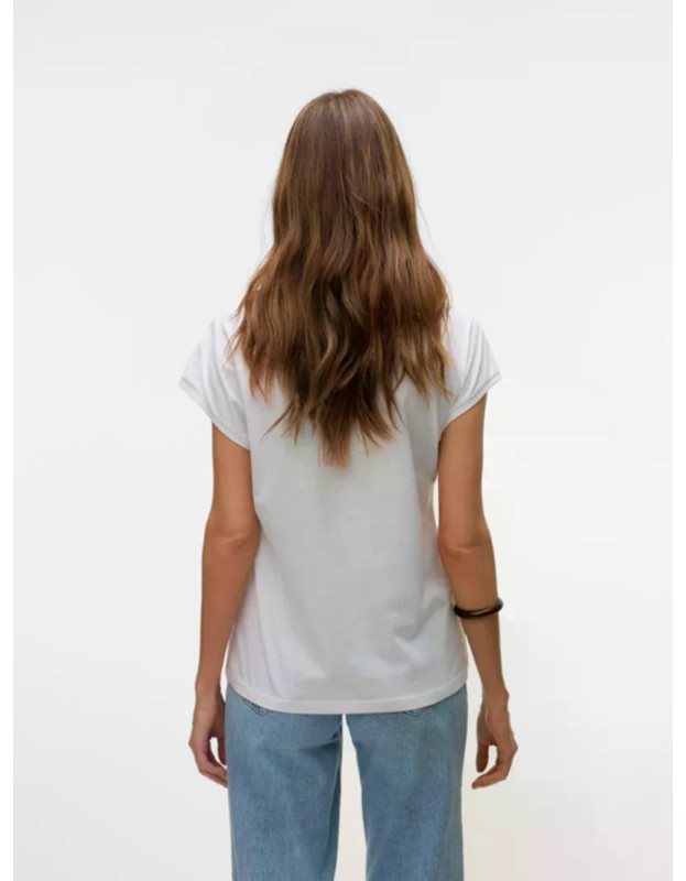 VMLUNA SS V-NECK TEE JRS NOOS