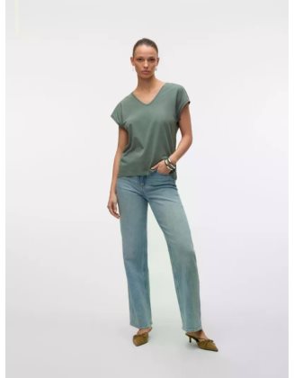 VMLUNA SS V-NECK TEE JRS NOOS