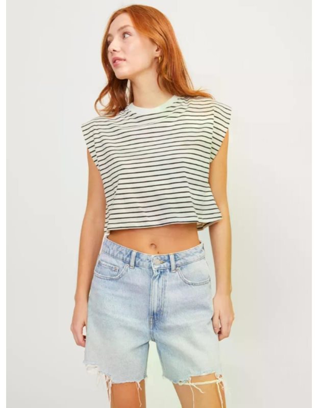 JXZOE SL RLX SHORT TEE JRS LN