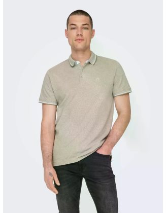 ONSFLETCHER LIFE SLIM SS POLO 