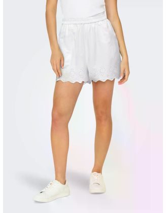 ONLLOU LIFE EMB LOOSE SHORTS W