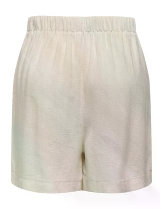 ONLSIESTA HW LINEN BL SHORTS P