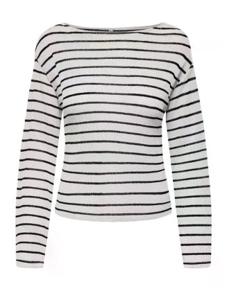 ONLSPEZIA LIFE L/S BOATNECK TO