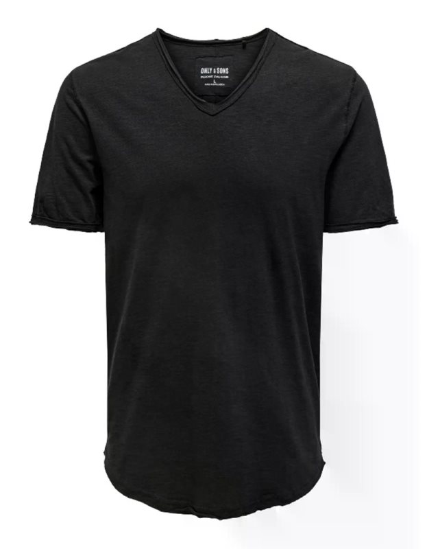ONSBENNE LONGY V-NECK SS TEE
