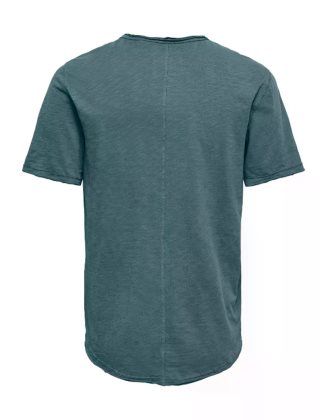 ONSBENNE LONGY V-NECK SS TEE