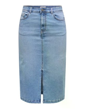 JDYMOON HW MIDI SLIT SKIRT  MI
